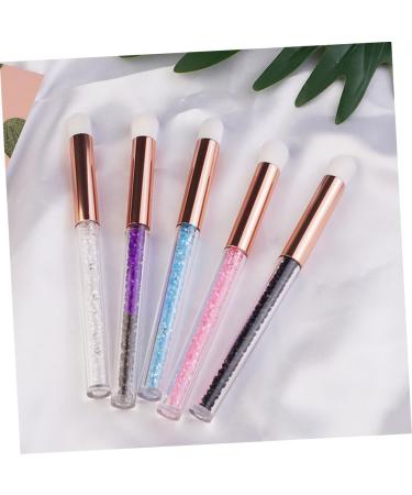 PLAFOPE 2pcs Nose Brush Beauty Eye Fluff Eyeshadow Brush Makeup Eyeshadow Pink Artificial Fiber Wool - Buy Online on SooperMarket.com