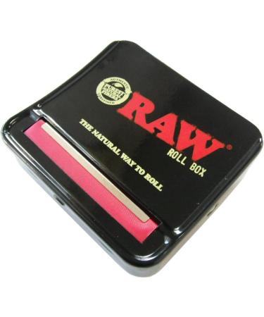 RAW Natural Unrefined Rolling Papers | 70mm King Size | Automatic Rolling Box - Buy Online on SooperMarket.com