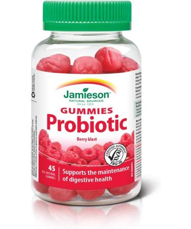 Jamieson Probiotic Gummies 45 Gummies & Vitamin D3 1 000 IU Gummies - Orange Strawberry Lemon Flavour 60 Gummies - Buy Online on SooperMarket.com