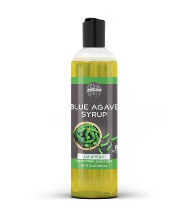 Birch & Meadow 8 fl oz of Jalapeo Agave Syrup, Non-GMO, Sweet & Spicy 8 Fl Oz (Pack of 1)