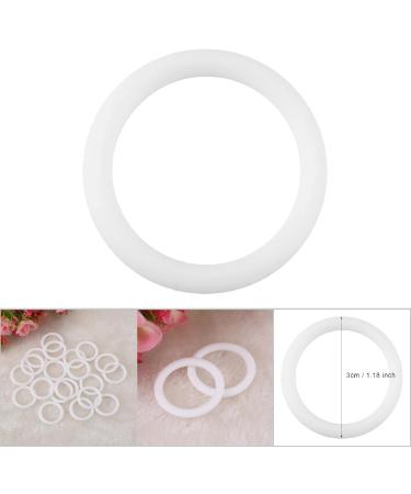 20-Pack Silicone Baby Pacifier Clips - Safe O-Ring Holders for Babies | Transparent Pacifier Chains & Adapters | Perfect Birthday Gift - Buy Online on SooperMarket.com