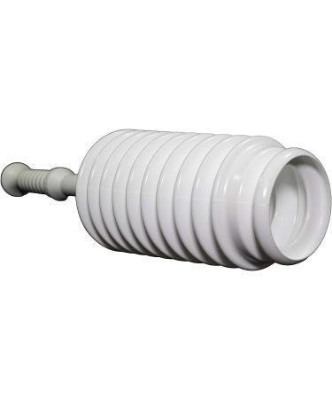 Master Plunger MP500-B4 Heavy Duty Bathroom Toilet Plunger Kit | Air Release Valve | White - Buy Online on SooperMarket.com