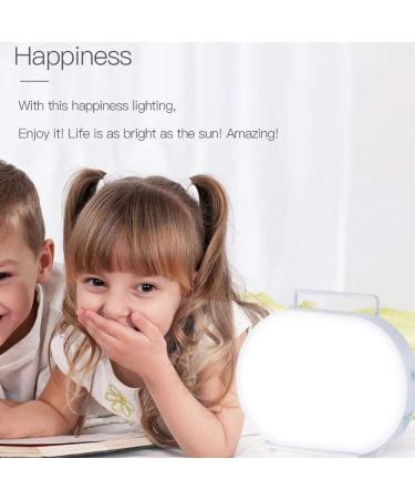ONOTEC Light Therapy Lamp UV-Free 10000 Lux LED Bright White Therapy Light Touch Control with 4 Adjustable Brightness Levels for Home/Office/Travelling - Buy Online on SooperMarket.com