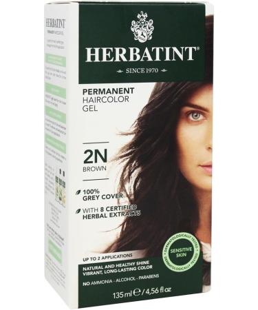 Herbatint 2N Brown Permanent Herbal Hair Color Gel 4.5 fl. oz. (a) by Herbatint - Buy Online on SooperMarket.com
