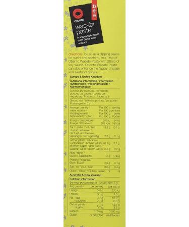 Obento Wasabi Paste Horseradish Paste With Japanese Wasabi 43g In Tube (Pack of 12) by CNMART - Buy Online on SooperMarket.com