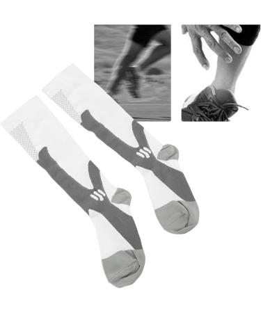 Hiraith Athletic Compression Socks - Comfortable Muscle Shock Absorption for Sports (L/XL 35-39) | International Shipping Available - Buy Online on SooperMarket.com