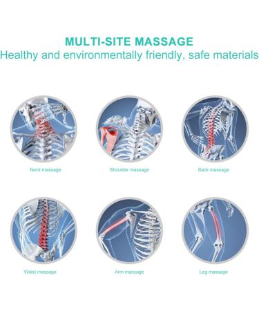Muscle Scooter Massage Tab | Multifunctional Magnetic Massager for Back Relief Cellulite & Sore Muscles - Buy Online on SooperMarket.com