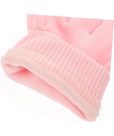 ABOOFAN 1 Pair Pink Gloves Hand Moisturizer Gloves Hand Lotion Gloves Hand Caring Gloves Overnight Spa Gloves Hand Protection Gloves for Dry Hand Moisturizing Gel Casual Socks 21x14cm Pink - Buy Online on SooperMarket.com