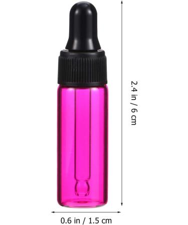 Buy Healifty 30 Pack 5ml Empty Essential Oil Bottles with Pipettes - Refillable Perfume & Aromatherapy Glass Containers for Travel & Cosmetics - Buy Online on SooperMarket.com