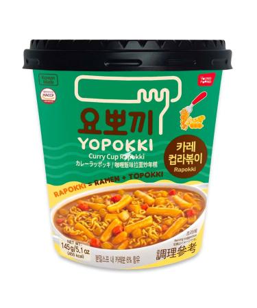 Young Poong Yopokki Curry Cup Rapokki 145g