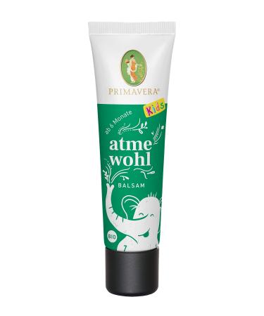 Primavera breatheen baby & children balm bio 30 ml - thyme myrtes and cajeput - aromatherapy baby images essential oils - for babies from 6 months 30 ml (1 Pack)