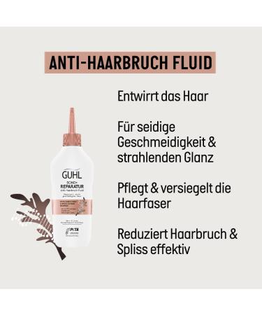 Guhl Bond+ Repair Anti-Hair Breaking Fluid 150ml | Repairs Damaged Hair & Reduces Breakage by 99% | Silicone-Free International Shipping - Buy Online on SooperMarket.com