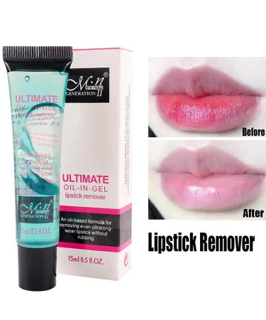 15ml Lipstick Makeup Remover Gel - Gentle & Quick Lip/Face Cleansing Cream - Buy Online on SooperMarket.com