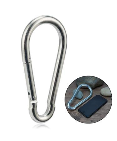 Big Carabiner Clip Heavy Duty Spring Snap Hook 6.3 Inch Steel Clip Link M1313x160mm