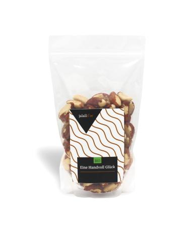 Organic Brazil nuts from Jalall D'or | 500 g | freshly filled | Premium natural Brazil nuts 500 g (1 pack)