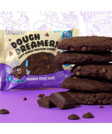 Yummo's Dough Dreamer Vegan Protein Cookie (12x50g) - Double Choc Chip Flavor - Buy Online on SooperMarket.com