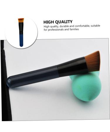 MAGICLULU Women s Foundation & Blush Brush - Short Hair Artificial Fiber Makeup Tool - 11.5x2cm Black Cosmetic Brush - Buy Online on SooperMarket.com