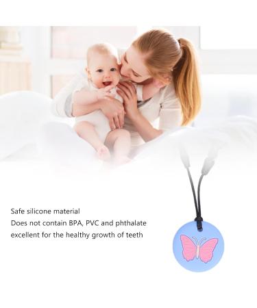 Buy Chew Collar - Easy to Clean Portable Sensory Chew Collar (Sky Blue) - 2 Pcs for Healthy Growth | International Shipping - Buy Online on SooperMarket.com