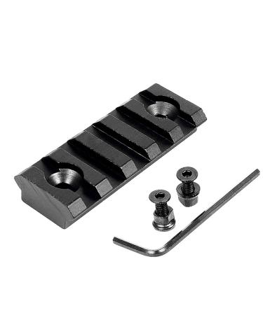 5 Slot 2" Keymod Rail Section Picatinny Rail for Key Mod Handguard Mount Rail System