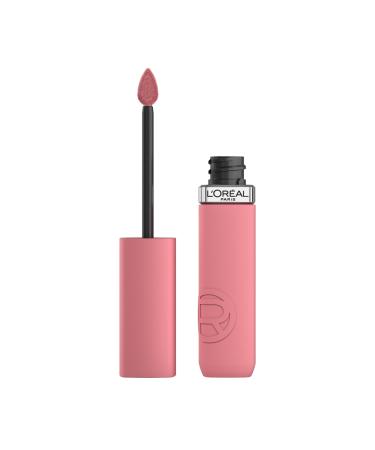 L'Or al Paris Liquid Lipstick Intense Colour Longwear Matte Formula with Hyaluronic Acid Transfer- and Smudge-Resistant Infallible Matte Resistance Shade: 200 Lipstick & Chill