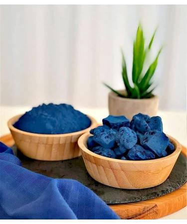 Moroccan Indigo Nila Facial Soap | Handmade Argan Oil & Shea Butter | International Shipping - Buy Online on SooperMarket.com