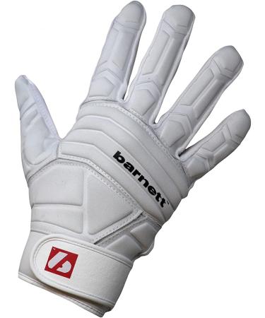 BARNETT FLG-03 American Football Gloves for Linemen - Professional OL/DL - White XL - International Shipping Available - Buy Online on SooperMarket.com