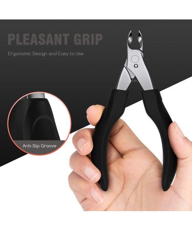 TOMEEM Professional Toenail Clipper - Sharp Curved Blade for Thick & Ingrown Nails | Podiatrist Toe Nail Cutter for Men, Women & Seniors (Matte Black) - Buy Online on SooperMarket.com