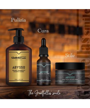 Buy The Goodfellas Smile Abysso Beard Care Oil 30ml | Premium Beard Oil for Soft Healthy Beard | International Shipping Available - Buy Online on SooperMarket.com