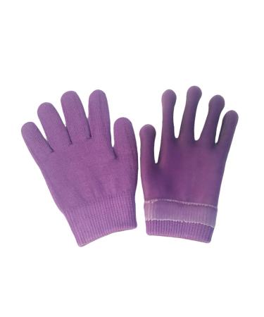 Mikinona Gel Socks for Moisturizing Spa Moisture Socks Women Hands Whitening Gloves Spa Gel Socks Moisturizing Gel Socks Exfoliating Hand Gloves Moisturizing Socks Cosmetic Purple medium