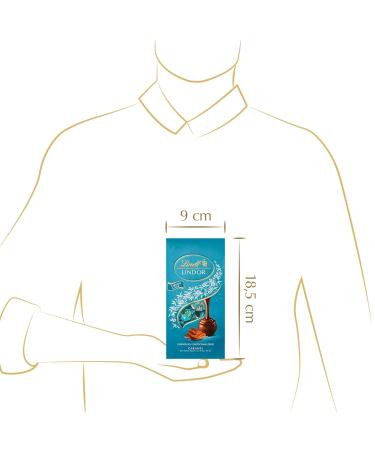 Lindt Lindor Caramel & Salt Chocolate Balls - 137g Bag | Whole Milk Chocolate with Melting Filling | Perfect Praline Gift - Buy Online on SooperMarket.com
