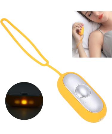 Sleep Instrument Usb Charging Microcurrent Holding Sleep Instrument Anxiety Pressure Relief Sleep Aid Device(Silver) (Yellow) - Buy Online on SooperMarket.com