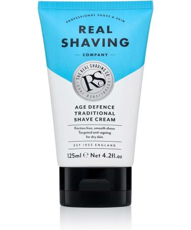 The Real Shaving Company Age Defence Shave Cream 125ml (Pack of 1)