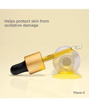 ISDIN Flavo-C Vitamin C Serum - Antioxidant Anti-Aging Benefits for Bright Elastic Skin - 1 Fl. Oz - International Shipping Available - Buy Online on SooperMarket.com