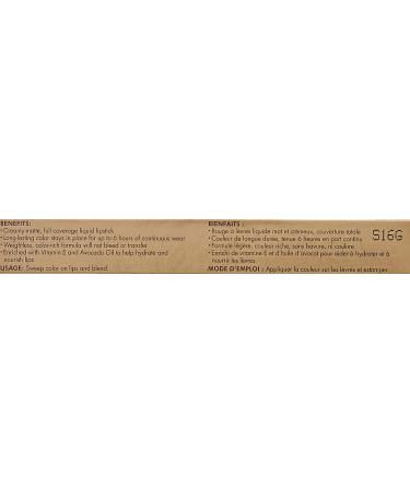 Stila Stay All Day Liquid Lipstick 0.10 fl. oz. Baci - Long-Lasting Matte Lip Color - Buy Online on SooperMarket.com