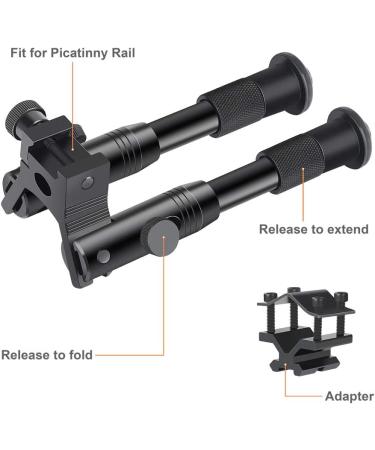 Feyachi 3 in 1 Tactical Rifle Bipod with Adjustable Height for Hunting - Buy Online on SooperMarket.com
