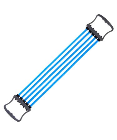 Wilsonzin Fitness Expander Chest Expander Breast Expander Fitness Muscle Pull Exerciser 5 Removable Breast Expander Resistance Band for Home Fitness Studio Shoulder Arm Muscle Training Used