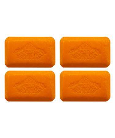 ASANTEE Papaya Soap 4.4 oz (Pack of 4) - Reduces Dark Spots | Brightens Skin - Buy Online on SooperMarket.com