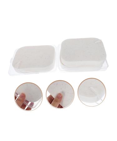 Buy Portable Facial Sponge Set - Travel Face Scrubber & Makeup Cleaning Sponge for Radiant Skin - Buy Online on SooperMarket.com