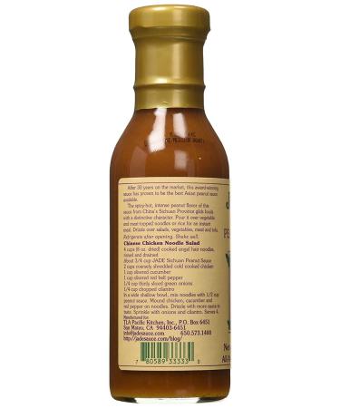 Jade All-Natural Sichuan Peanut Sauce 13.5 oz - 3 Pack | Spicy Peanut Sauce 13.5 Ounce x 3 | Authentic Sichuan Flavor - Buy Online on SooperMarket.com