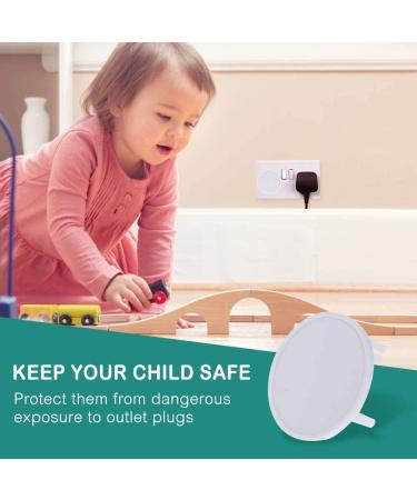 SHATCHI Proofing Electrical Plug Socket Covers - Child Safety Guard (Pack of 12) - White - Buy Online on SooperMarket.com