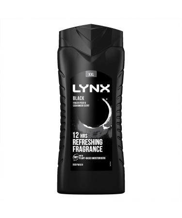 Lynx Energy Boost Shower Gel Bodywash Black 500ml