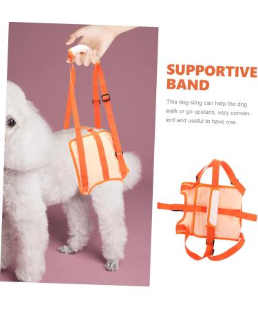 GANAZONO Lift Portable Belt Leg Dog Support Injured Recovery Sling Band Harness Rehabilitation Protective XL Orange - Buy Online on SooperMarket.com