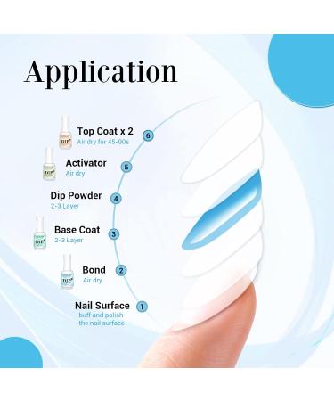 AZUREBEAUTY Dip Powder Primer Bond 15 ml - Perfect for Nail Dipping Powder French Nails Art & DIY Salon Manicure - Buy Online on SooperMarket.com