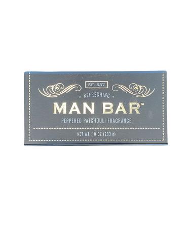 San Francisco Soap Company Peppered Patchouli Fragrance Man Bar - Refreshing