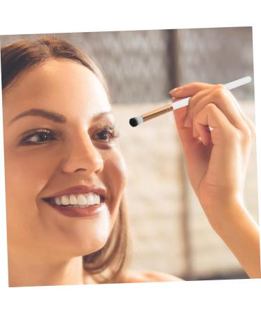 Gogogmee 10pcs Makeup Brush Eye Brush for Eyeshadow Makeup Eyeshadow Brush Eye Makeup Kit White Wooden Handle - Buy Online on SooperMarket.com