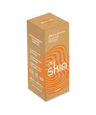 Aroma Magic Oily Skin Oil | Witch Hazel & Grapeseed Extract | Facial Moisturizer for Acne-Prone Skin | 0.68 Fl Oz - Buy Online on SooperMarket.com