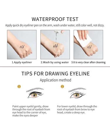 SUMEITANG 12 Pcs Matte Liquid Colored Eyeliner Set - Waterproof Neon Eye Liners for Women | Smudge Proof Rainbow Eyeliner Pencil Kit - Buy Online on SooperMarket.com