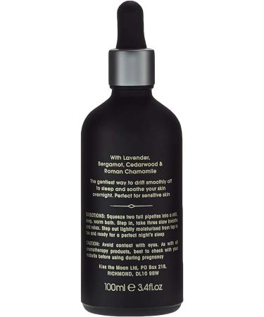 Kiss the Moon Dream After Dark Bath Oil 100ml | Essential Oils for Sleep & Glowing Skin | Natural Ingredients | Soothing Rose & Frankincense Aroma | International Shipping Available - Buy Online on SooperMarket.com
