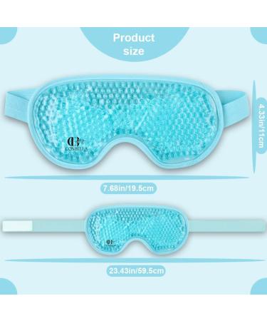 CONBELLA Reusable Cooling Eye Mask for Puffy Eyes and Dark Circles - 6 Pack - Buy Online on SooperMarket.com