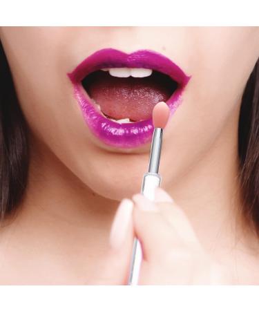 40 Pcs Silicone Lip Brush Set - Lip Mask & Eyeshadow Applicator - Assorted Colors for Perfect Makeup - Buy Online on SooperMarket.com